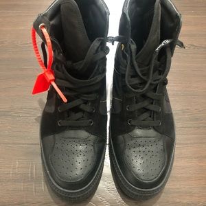 Off-white “Cup Sole” 3.0 Black Leather